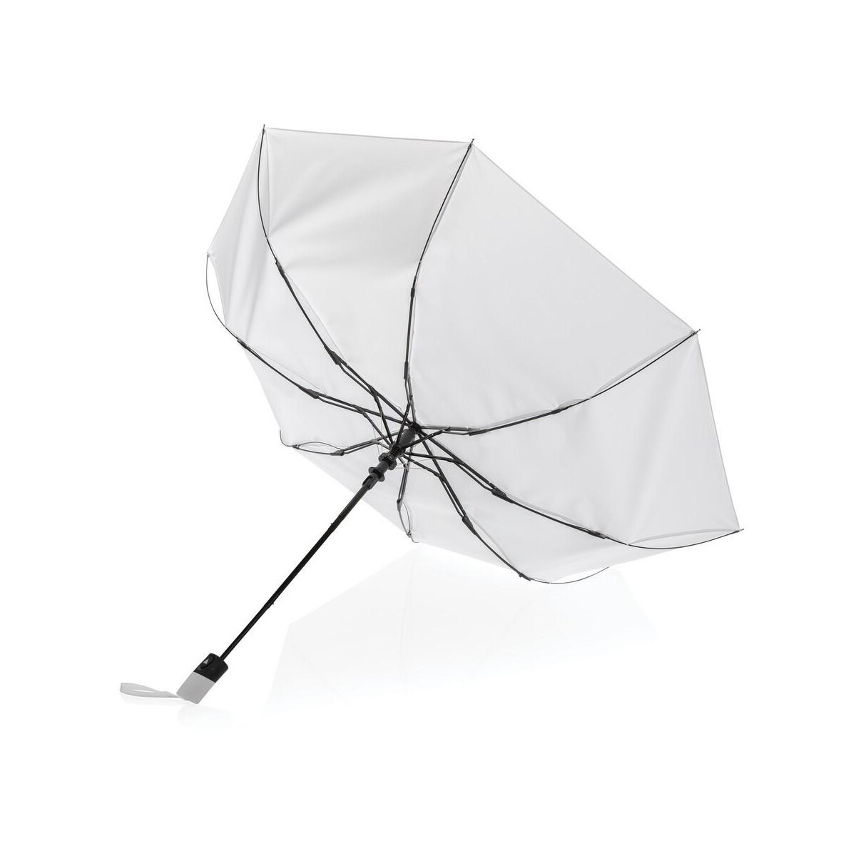 Parasole sztormowe z logo – mały parasol automatyczny 21″ impact aware™ rpet P850.593__B_3 Mały parasol automatyczny 21