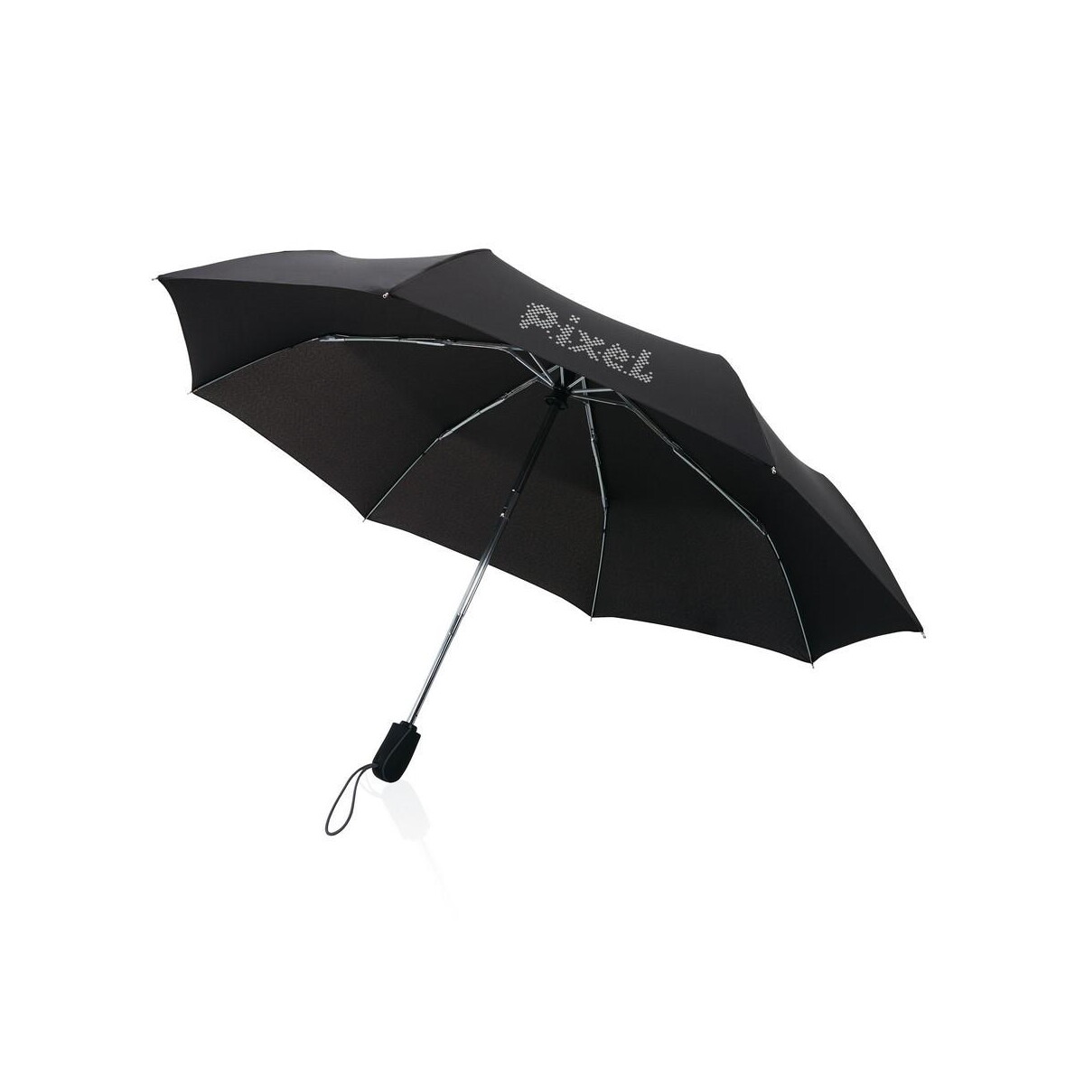 Parasole sztormowe z logo – parasol automatyczny 21″ swiss peak traveller aware™ P850.481__D_100 Parasol automatyczny 21