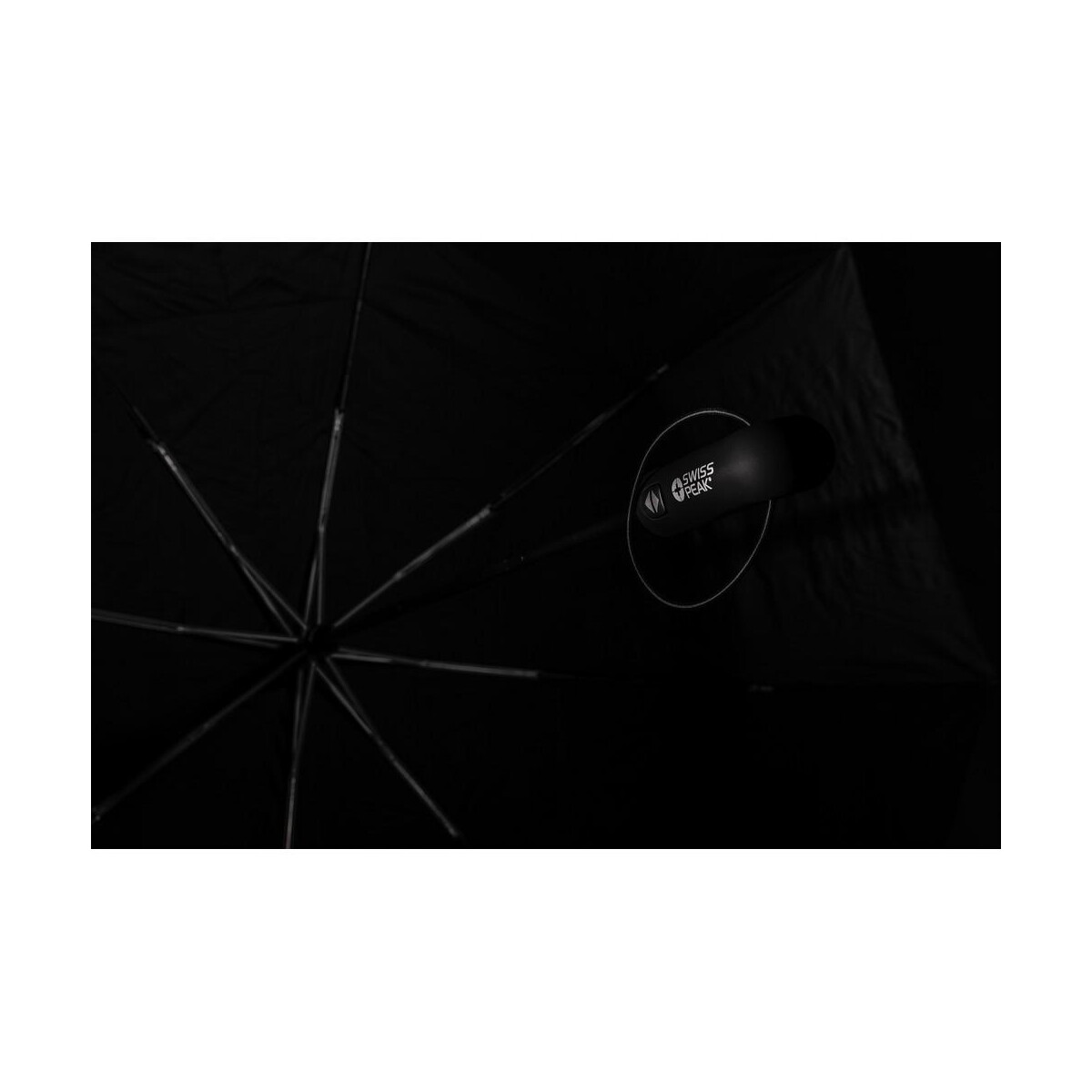 Parasole sztormowe z logo – parasol sztormowy 27″ swiss peak aware™ rpet P850.331__M_400 Parasol sztormowy 27