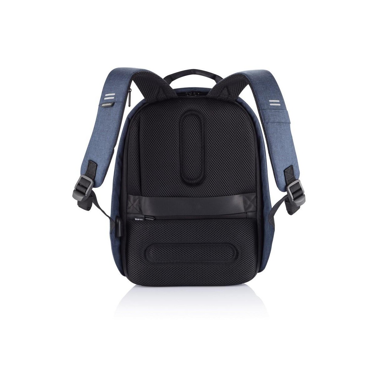 Plecaki z logo – bobby hero small plecak chroniący przed kieszonkowcami P705.705__B_4 Bobby Hero Small plecak chroniący przed kieszonkowcami P705.705__B_4