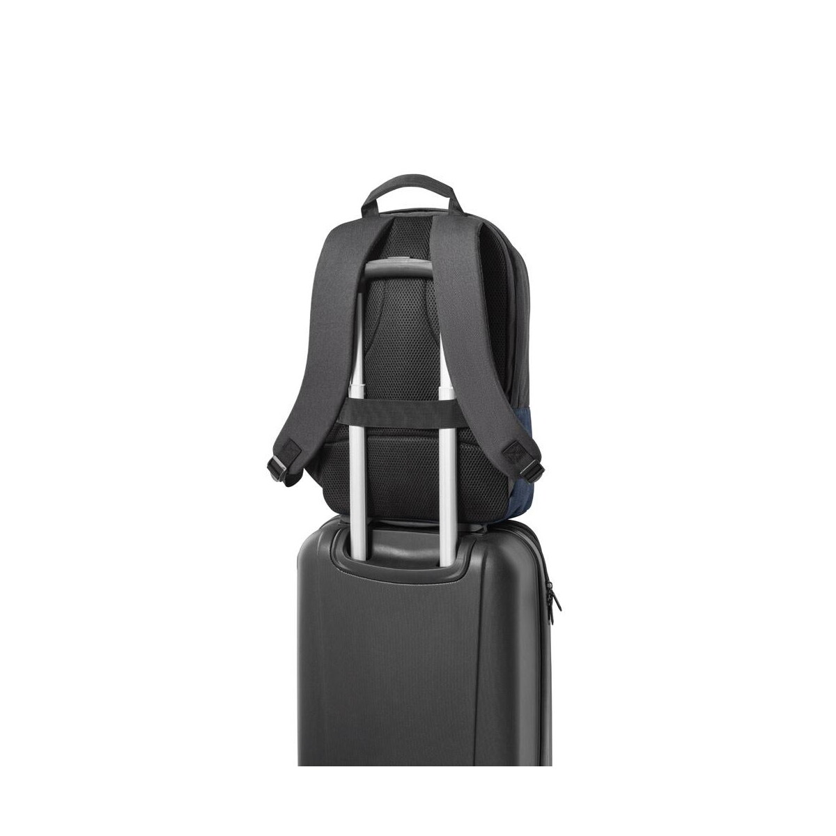Plecaki z logo – genoa bpack. plecak antykradzieżowy z poliestru 600d o wysokiej gęstości pochodzącego z recyklingu 92190_104-d GENOA BPACK. Plecak antykradzieżowy z poliestru 600D o wysokiej gęstości pochodzącego z recyklingu 92190_104-d