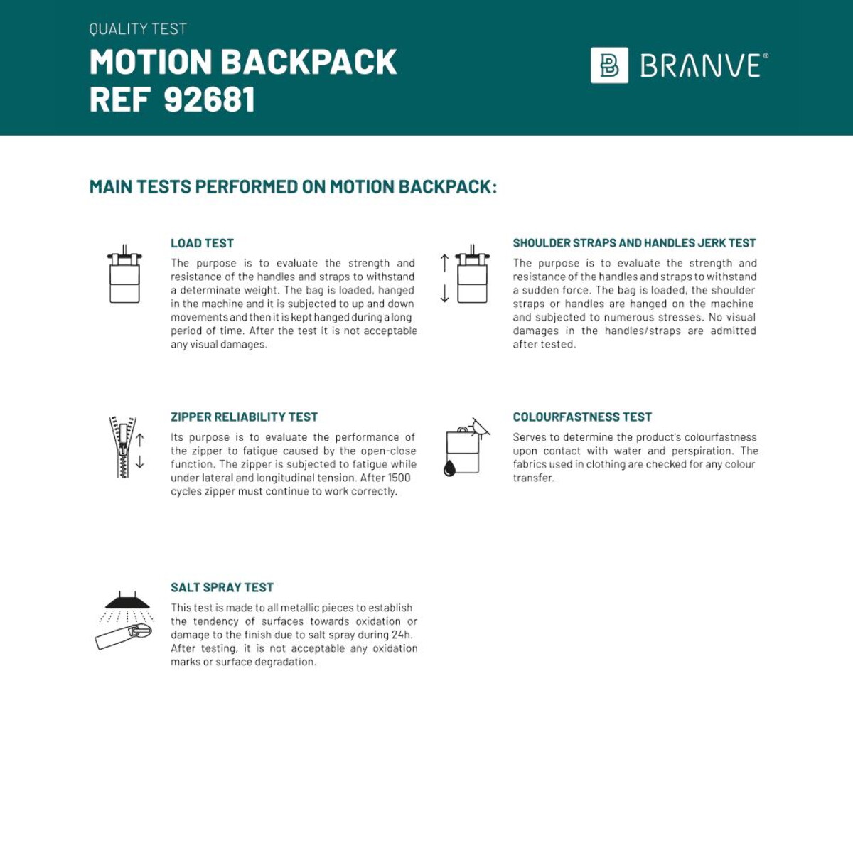 Plecaki z logo – motion backpack. plecak z polipropylenu i 600d 92681_a MOTION BACKPACK. Plecak z polipropylenu i 600D 92681_a