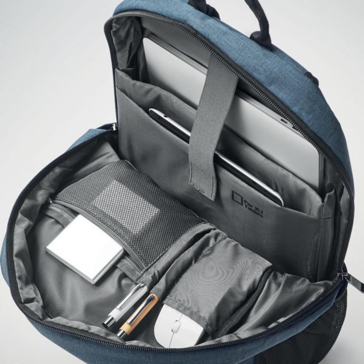 Plecaki z logo – plecak na laptop stockholm bag mo8958-04-open Plecak na laptop STOCKHOLM BAG mo8958-04-open