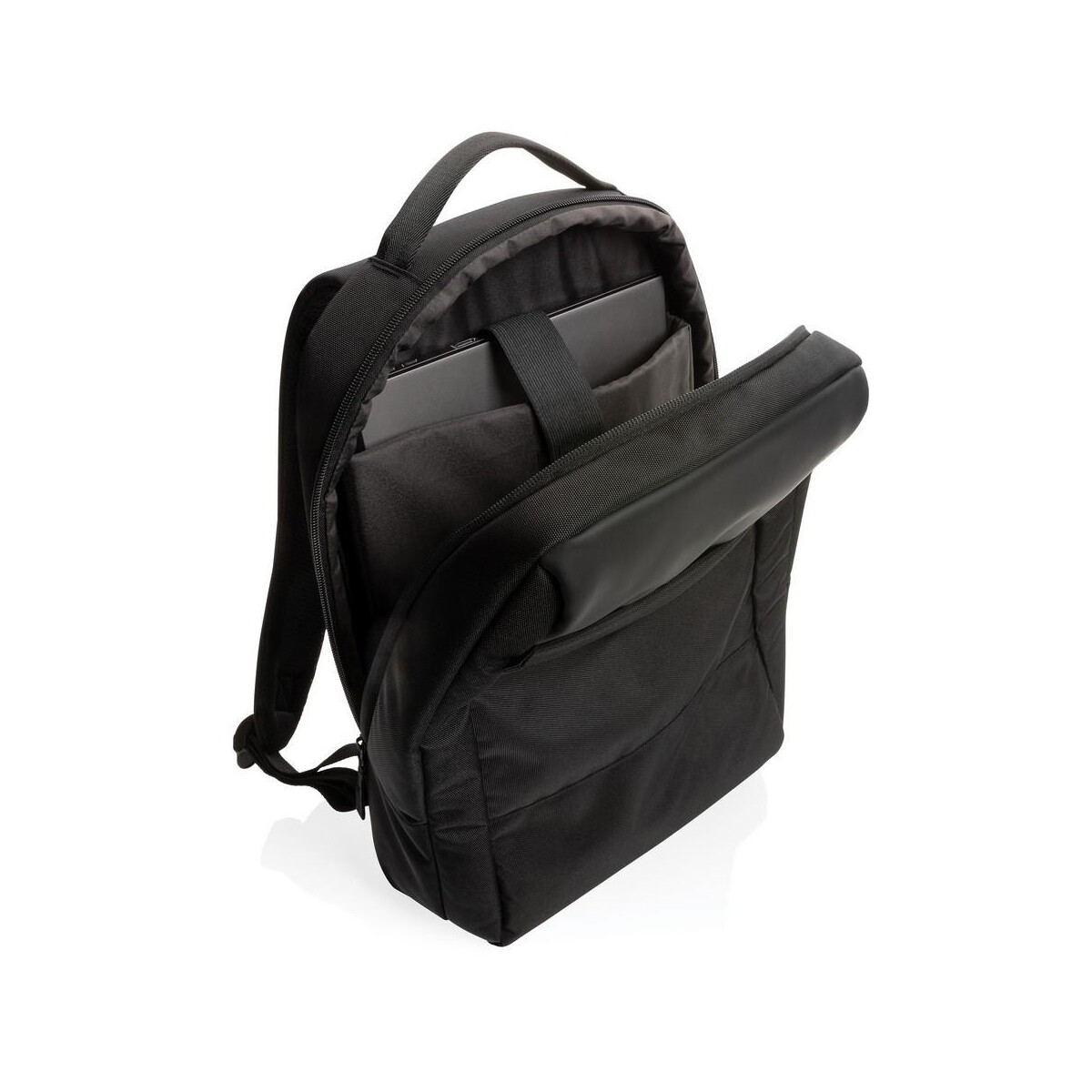 Plecaki z logo – plecak na laptopa 15,6″ swiss peak impact aware™ rpet P762.741__B_5 Plecak na laptopa 15,6