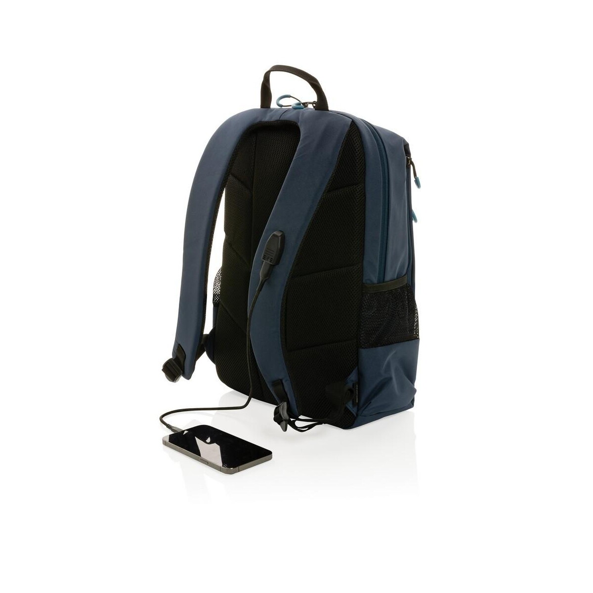 Plecaki z logo – plecak na laptopa 15,6″ swiss peak lima impact aware™, ochrona rfid P763.155__B_5 Plecak na laptopa 15,6