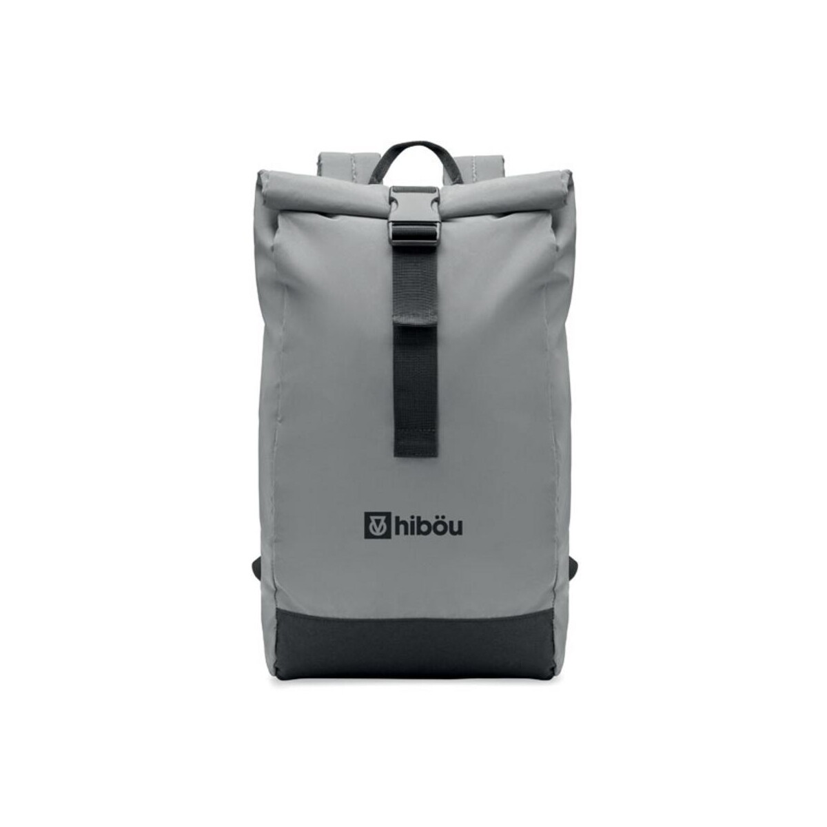 Plecaki z logo – plecak odblaskowy rolltop bright rollpack mo2056-16-print Plecak odblaskowy Rolltop BRIGHT ROLLPACK mo2056-16-print
