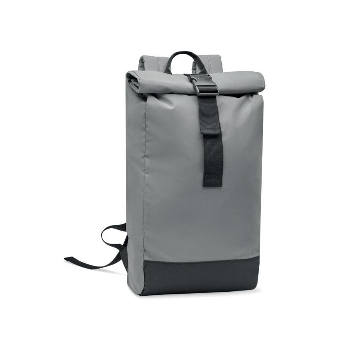 Plecaki z logo – plecak odblaskowy rolltop bright rollpack mo2056-16 Plecak odblaskowy Rolltop BRIGHT ROLLPACK mo2056-16