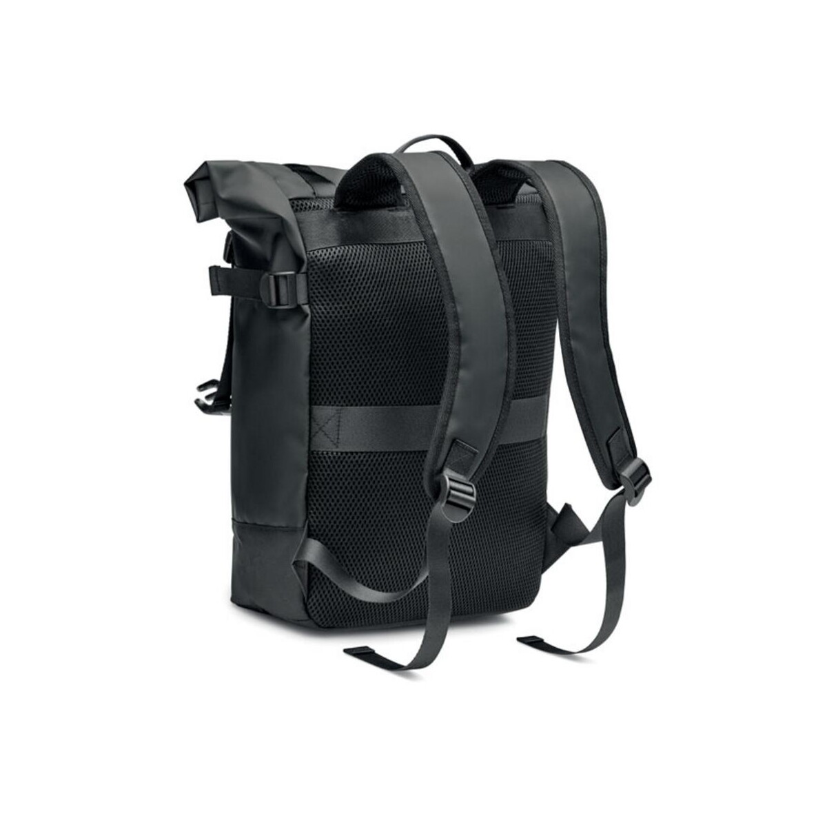 Plecaki z logo – plecak rolltop 50c tarpaulin jaya bag mo6939-03-side Plecak rolltop 50C tarpaulin JAYA BAG mo6939-03-side