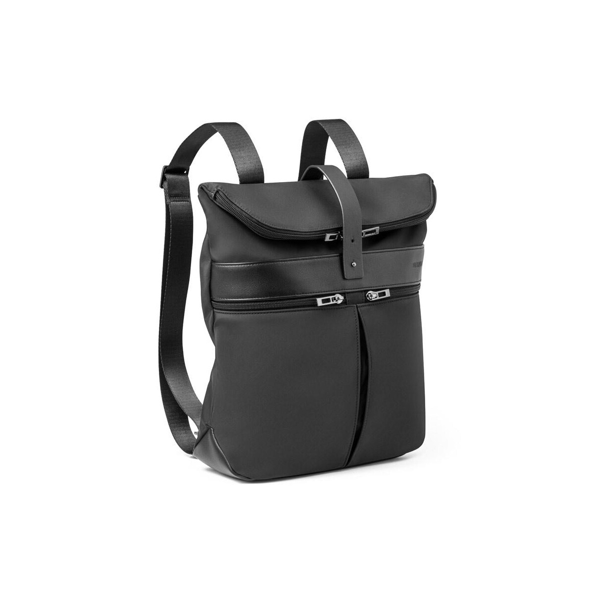 Plecaki z logo – rover backpack. plecak z mikrofibry i pu 92146_103-b ROVER BACKPACK. Plecak z mikrofibry i PU 92146_103-b