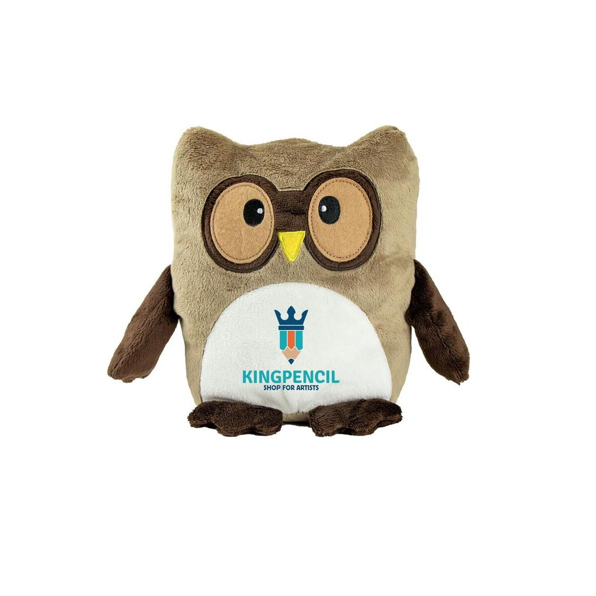 Pluszaki z logo – pluszowa poduszka, sowa | professowl HE785-18_ILG01 Pluszowa poduszka, sowa | Professowl HE785-18_ILG01
