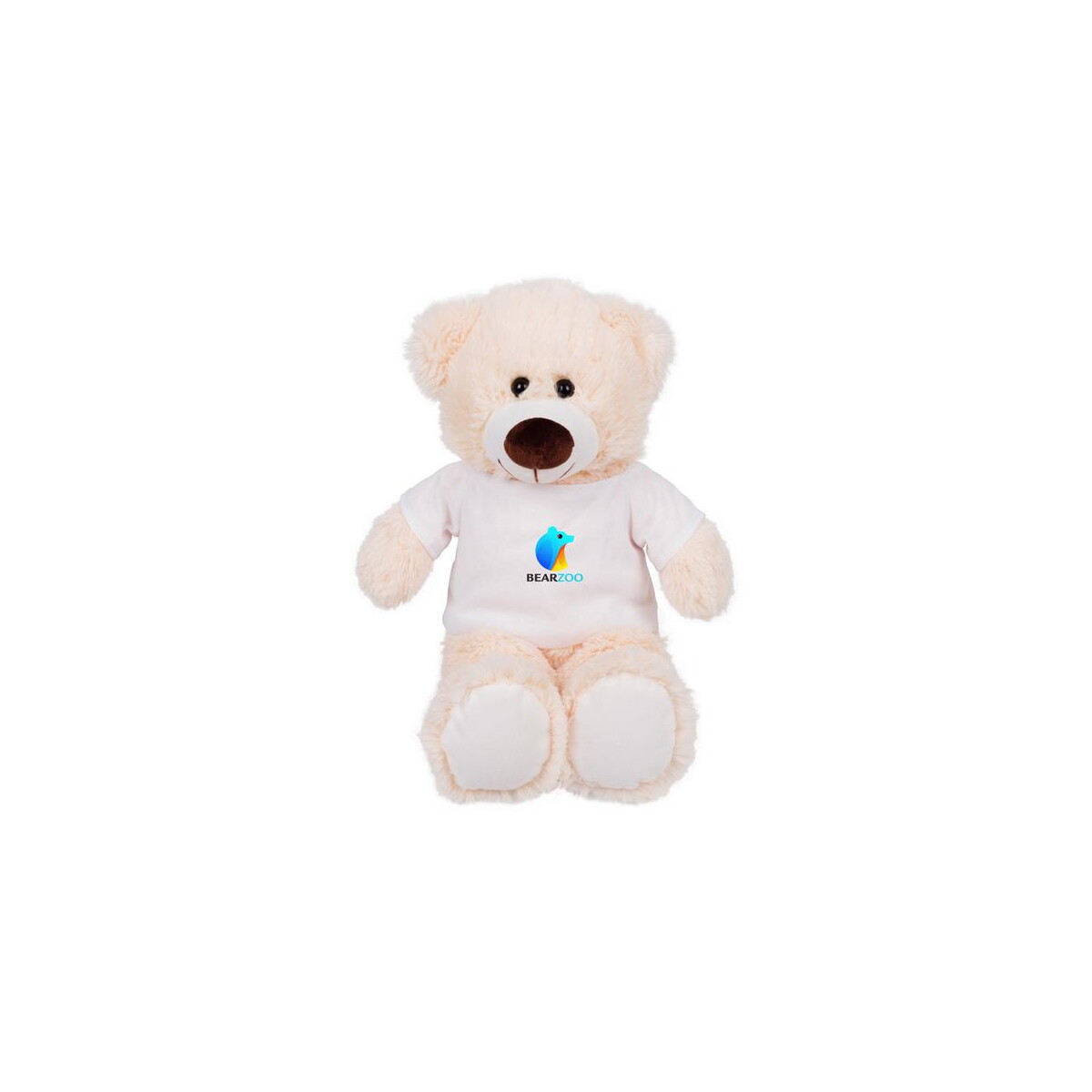 Pluszaki z logo – pluszowy miś | bernie cream junior HE310-02_ILG01 Pluszowy miś | Bernie Cream Junior HE310-02_ILG01