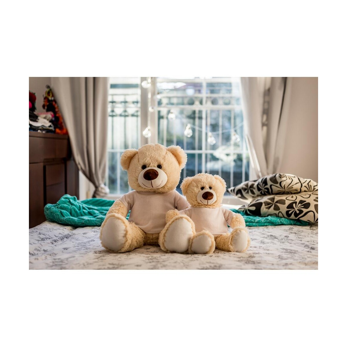 Pluszaki z logo – pluszowy miś | bernie cream junior HE310_B Pluszowy miś | Bernie Cream Junior HE310_B