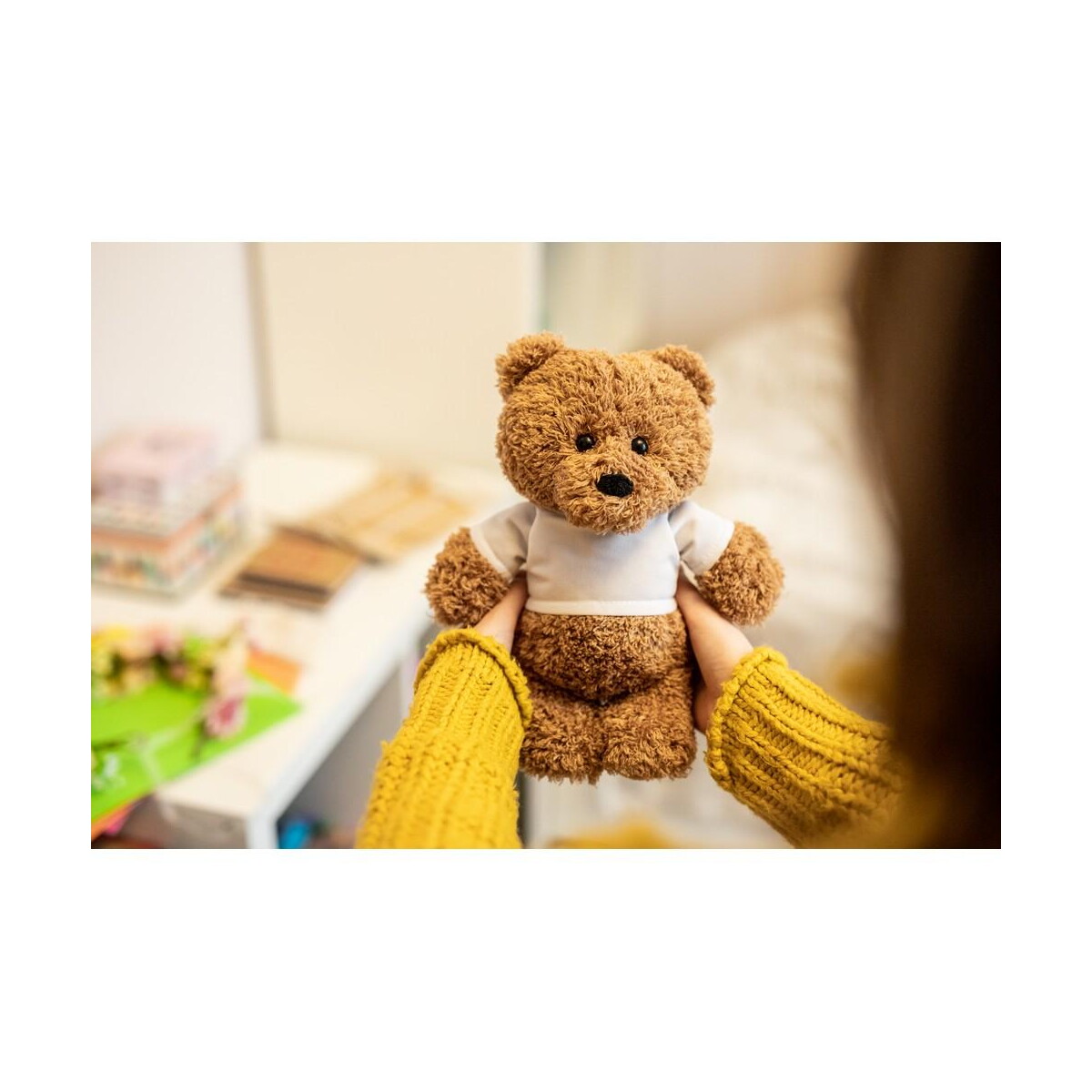 Pluszaki z logo – pluszowy miś | cuddlence HE796_A Pluszowy miś | Cuddlence HE796_A