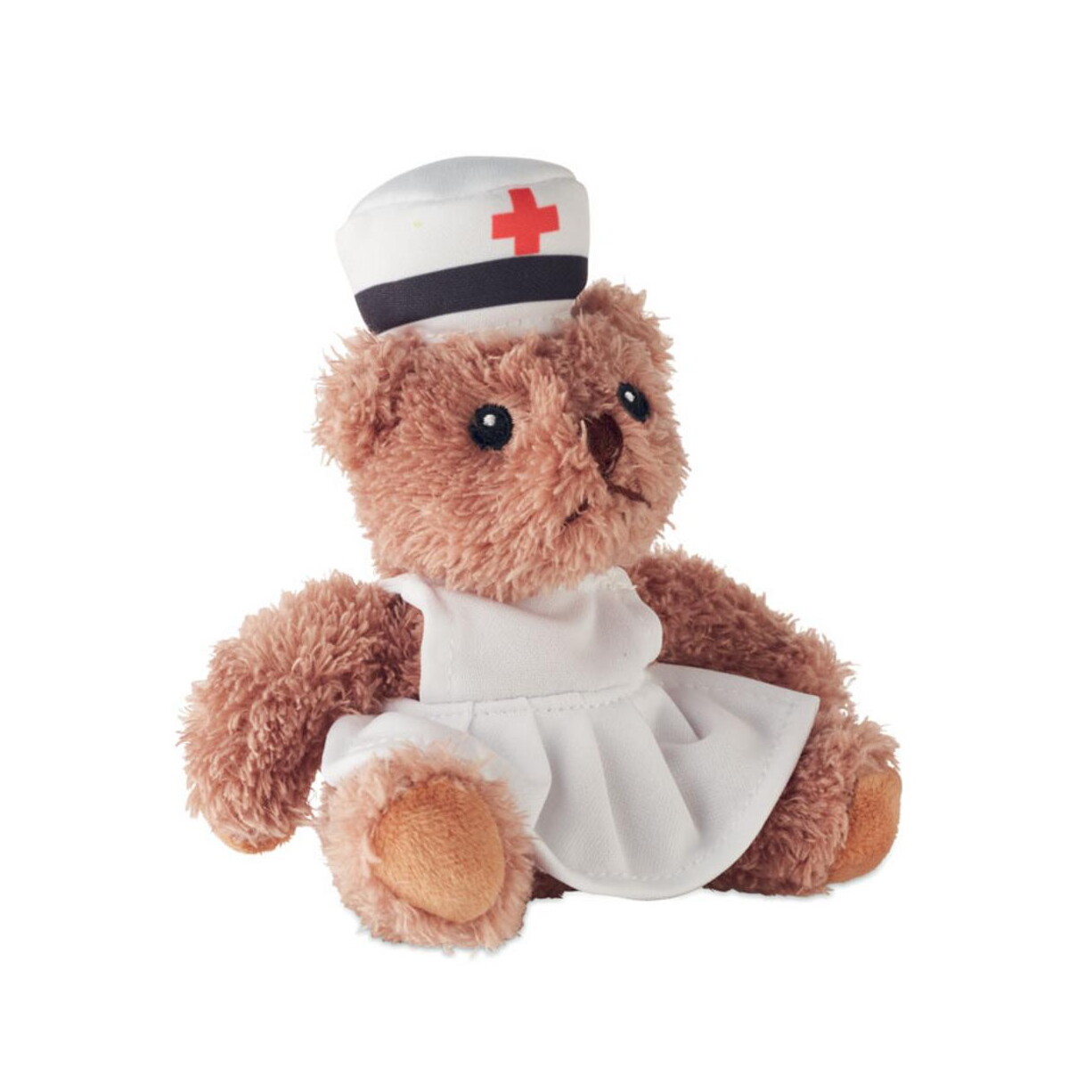 Pluszaki z logo – pluszowy miś pielęgniarka nurse mo2839-06-back Pluszowy miś pielęgniarka NURSE mo2839-06-back
