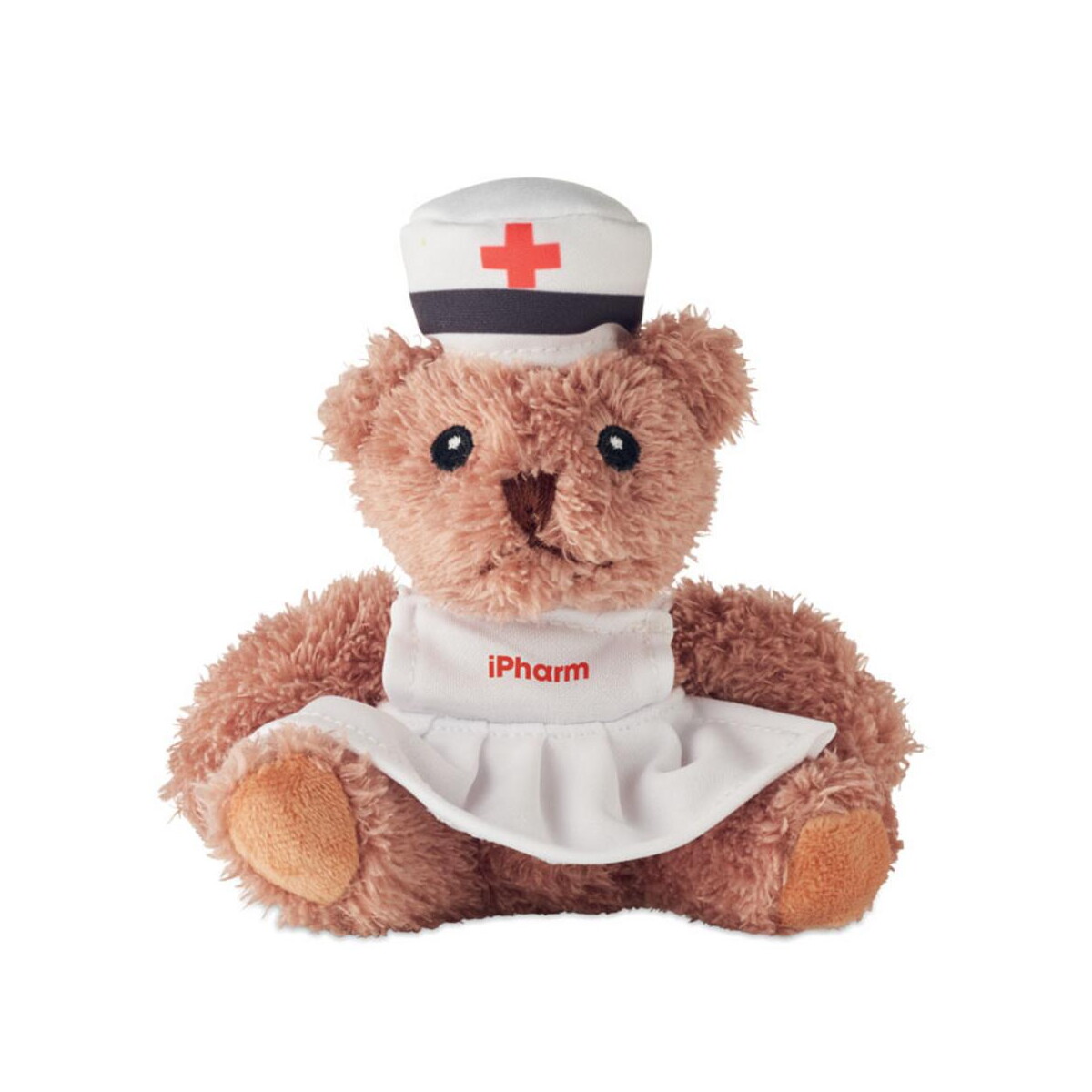 Pluszaki z logo – pluszowy miś pielęgniarka nurse mo2839-06-print Pluszowy miś pielęgniarka NURSE mo2839-06-print