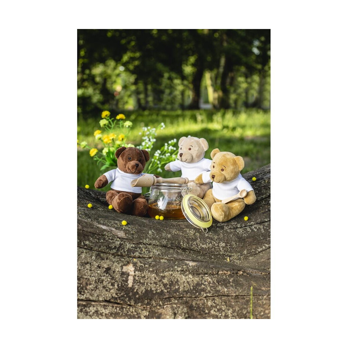 Pluszaki z logo – pluszowy miś | siddy honey HE764_D Pluszowy miś | Siddy Honey HE764_D
