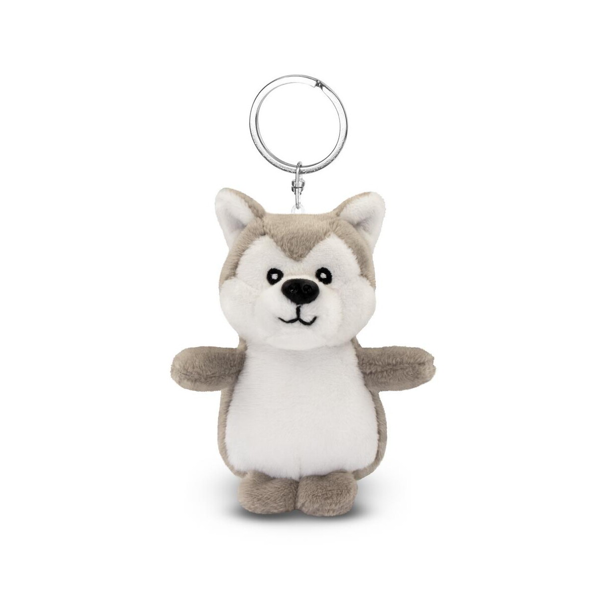 Pluszaki z logo – pluszowy wilk, brelok | wolfie HE834-19_AAB01 Pluszowy wilk, brelok | Wolfie HE834-19_AAB01