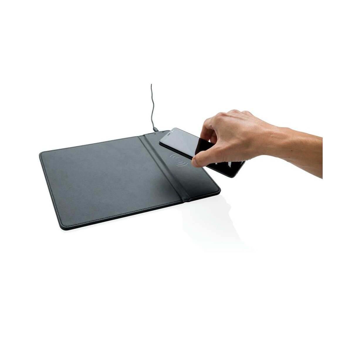 Podkładki pod mysz z logo – podkładka pod mysz, ładowarka bezprzewodowa 5w p308.941__b_4 Podkładka pod mysz, ładowarka bezprzewodowa 5W p308.941__b_4