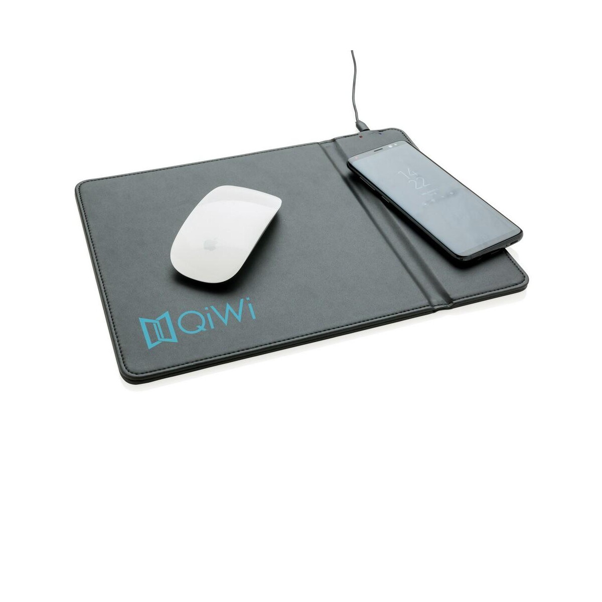 Podkładki pod mysz z logo – podkładka pod mysz, ładowarka bezprzewodowa 5w p308.941__d_100 Podkładka pod mysz, ładowarka bezprzewodowa 5W p308.941__d_100
