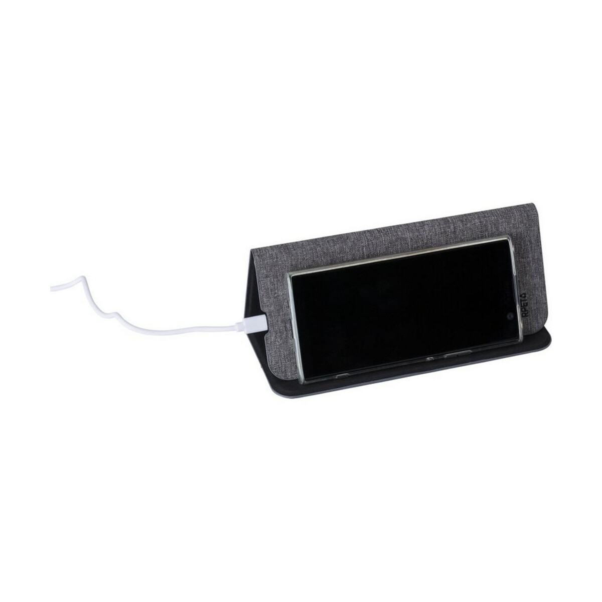 Podkładka pod mysz RPET, ładowarka bezprzewodowa 10W V1542-19_AAA01