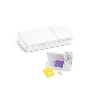 NERO. Pudełko na tabletki z 2 przegródkami 94307_set