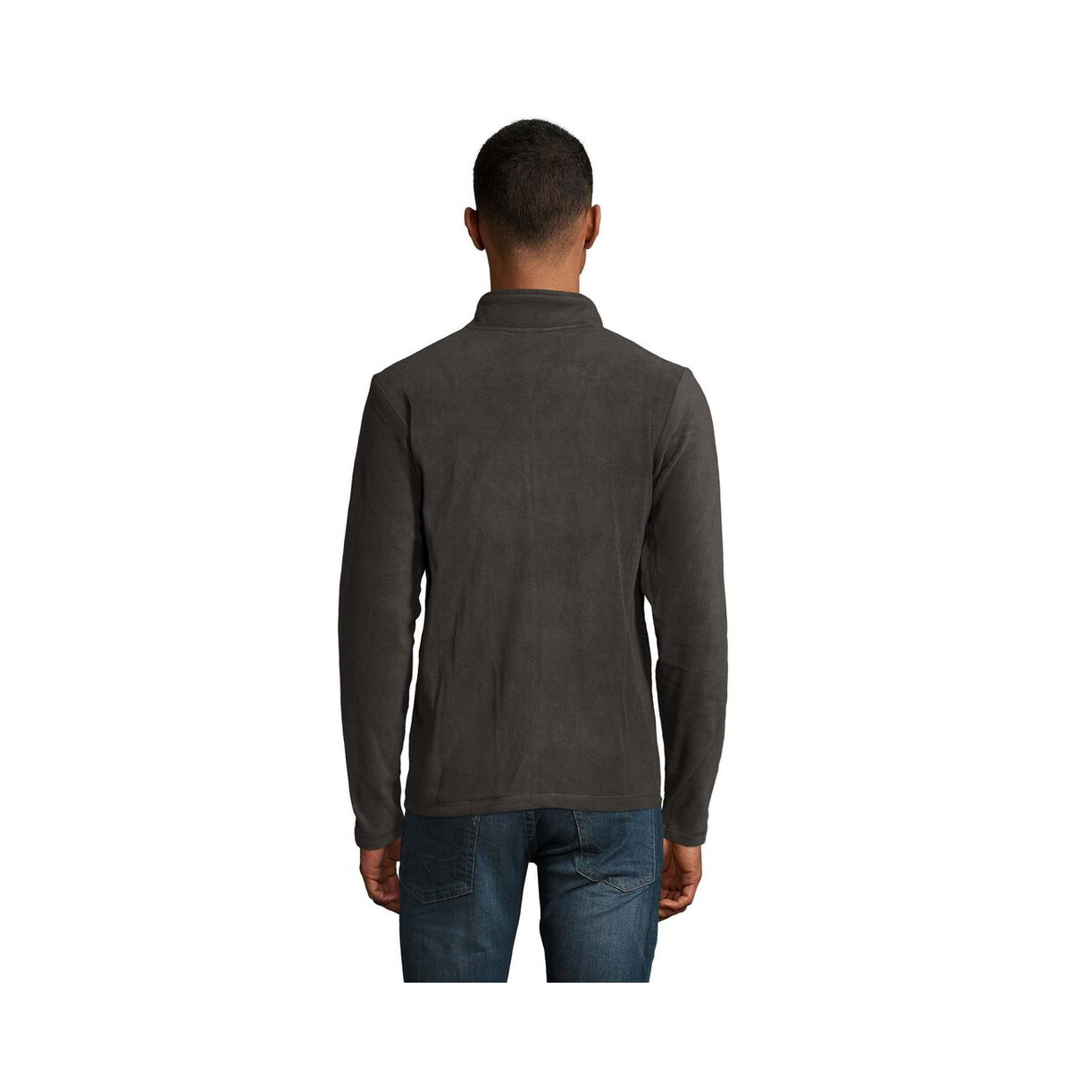 Polary z logo – norman męski polar 220g norman men s02093-cr-back NORMAN Męski polar 220g NORMAN MEN s02093-cr-back