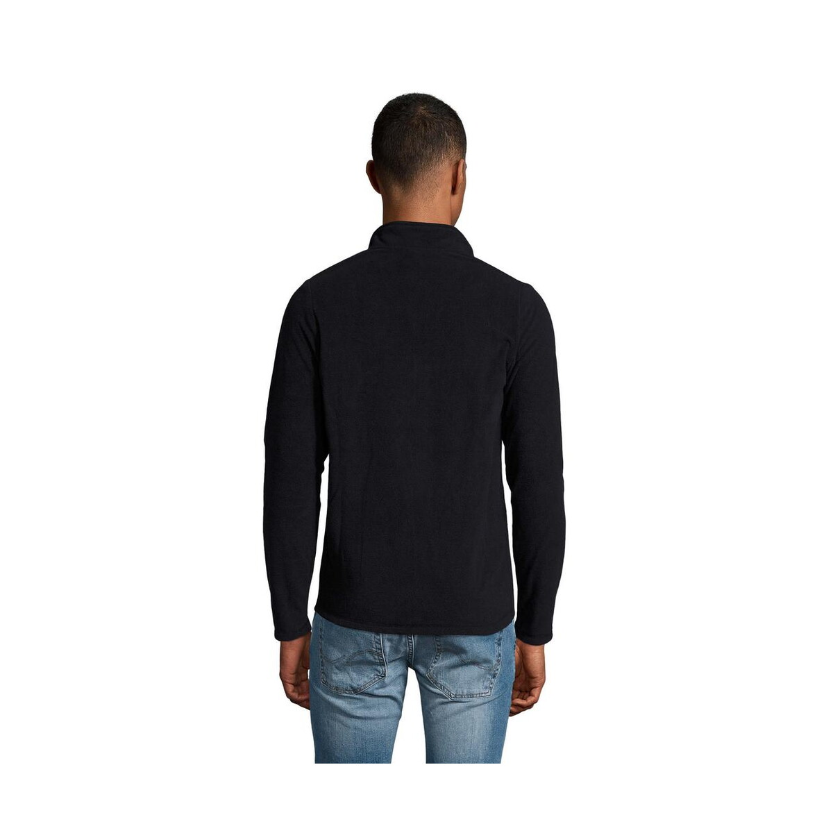Polary z logo – norman męski polar 220g norman men s02093-ny-back NORMAN Męski polar 220g NORMAN MEN s02093-ny-back