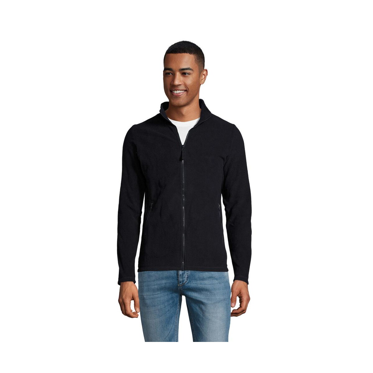 Polary z logo – norman męski polar 220g norman men s02093-ny NORMAN Męski polar 220g NORMAN MEN s02093-ny