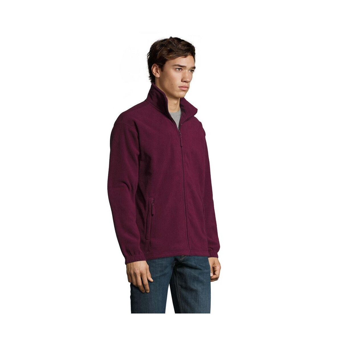 Polary z logo – north bluza polarowa north s55000-bg-side NORTH Bluza polarowa NORTH s55000-bg-side