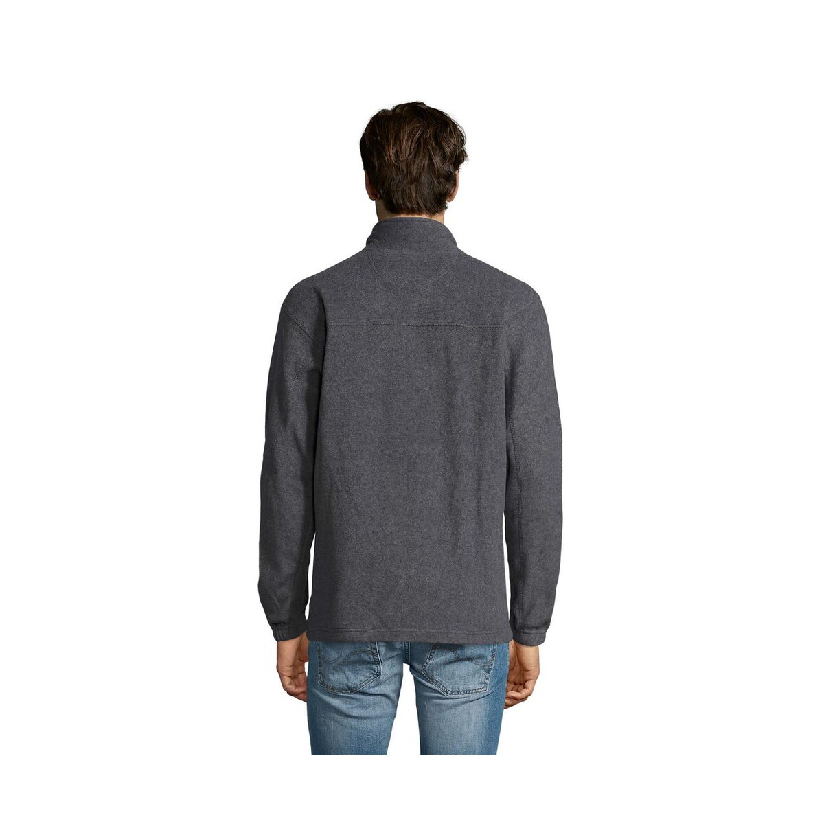 Polary z logo – north bluza polarowa north s55000-gm-back NORTH Bluza polarowa NORTH s55000-gm-back