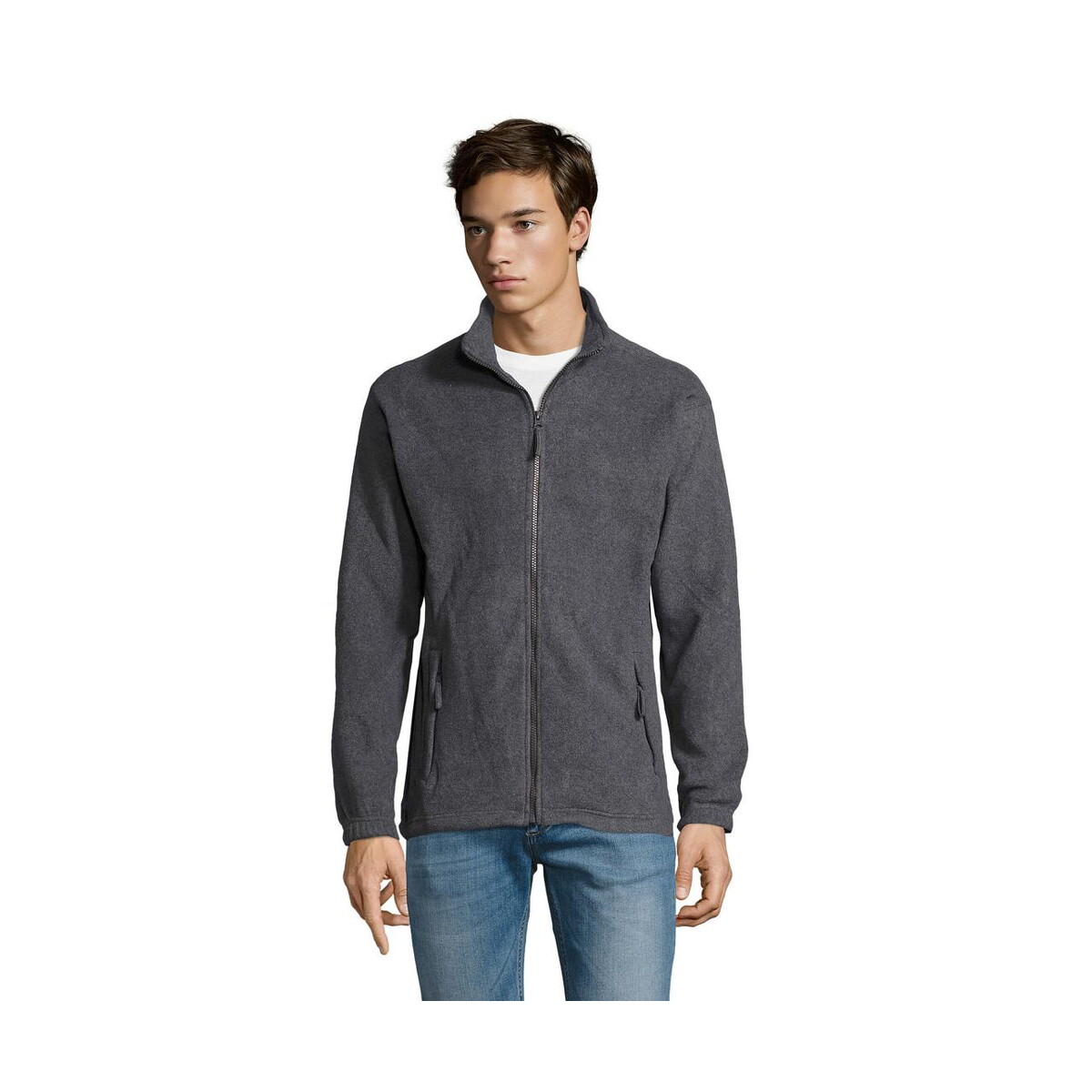 Polary z logo – north bluza polarowa north s55000-gm NORTH Bluza polarowa NORTH s55000-gm
