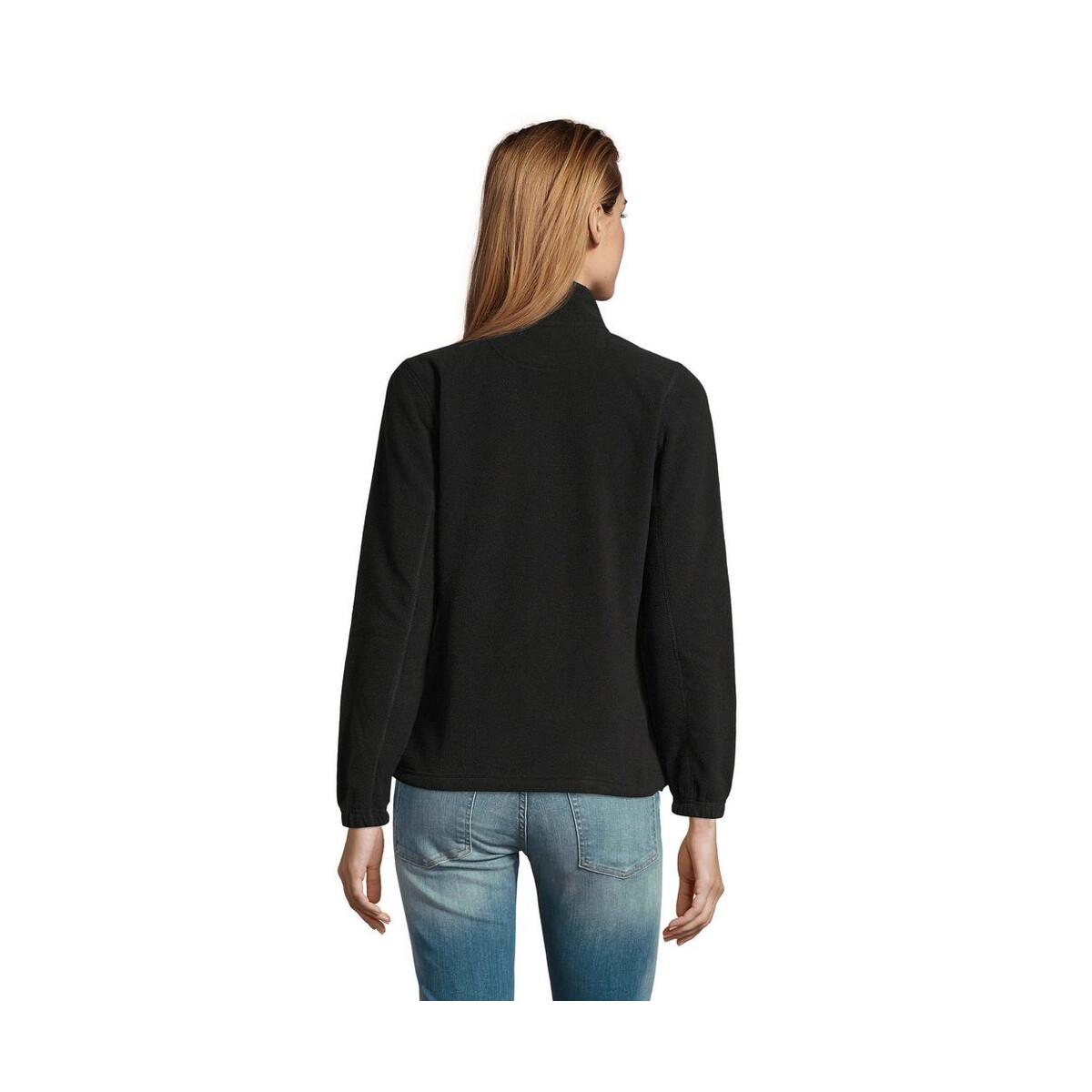 Polary z logo – north damski polar 300g north women s54500-bk-back NORTH Damski polar 300g NORTH WOMEN s54500-bk-back