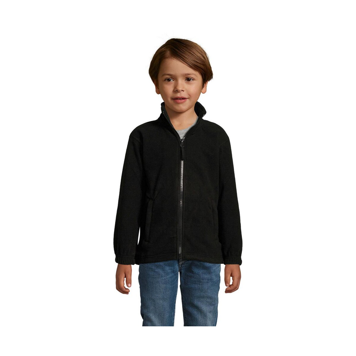 NORTH Dziecięcy polar 300g NORTH KIDS s00589-bk