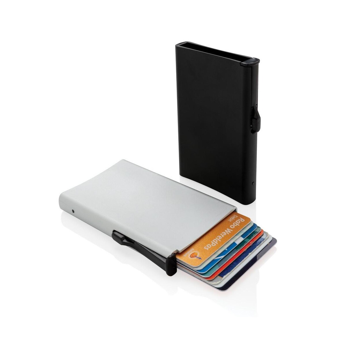 Portfele z logo – etui na karty kredytowe, ochrona rfid P820.041__G_300 Etui na karty kredytowe, ochrona RFID P820.041__G_300