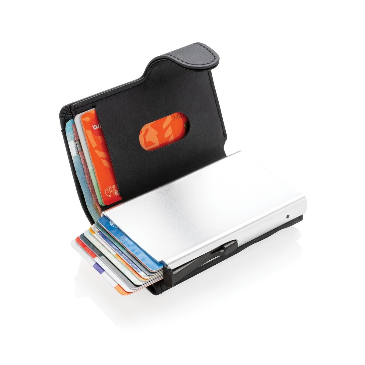 Portfele z logo – etui na karty kredytowe, portfel, ochrona rfid P850.341__B_2 Etui na karty kredytowe, portfel, ochrona RFID P850.341__B_2