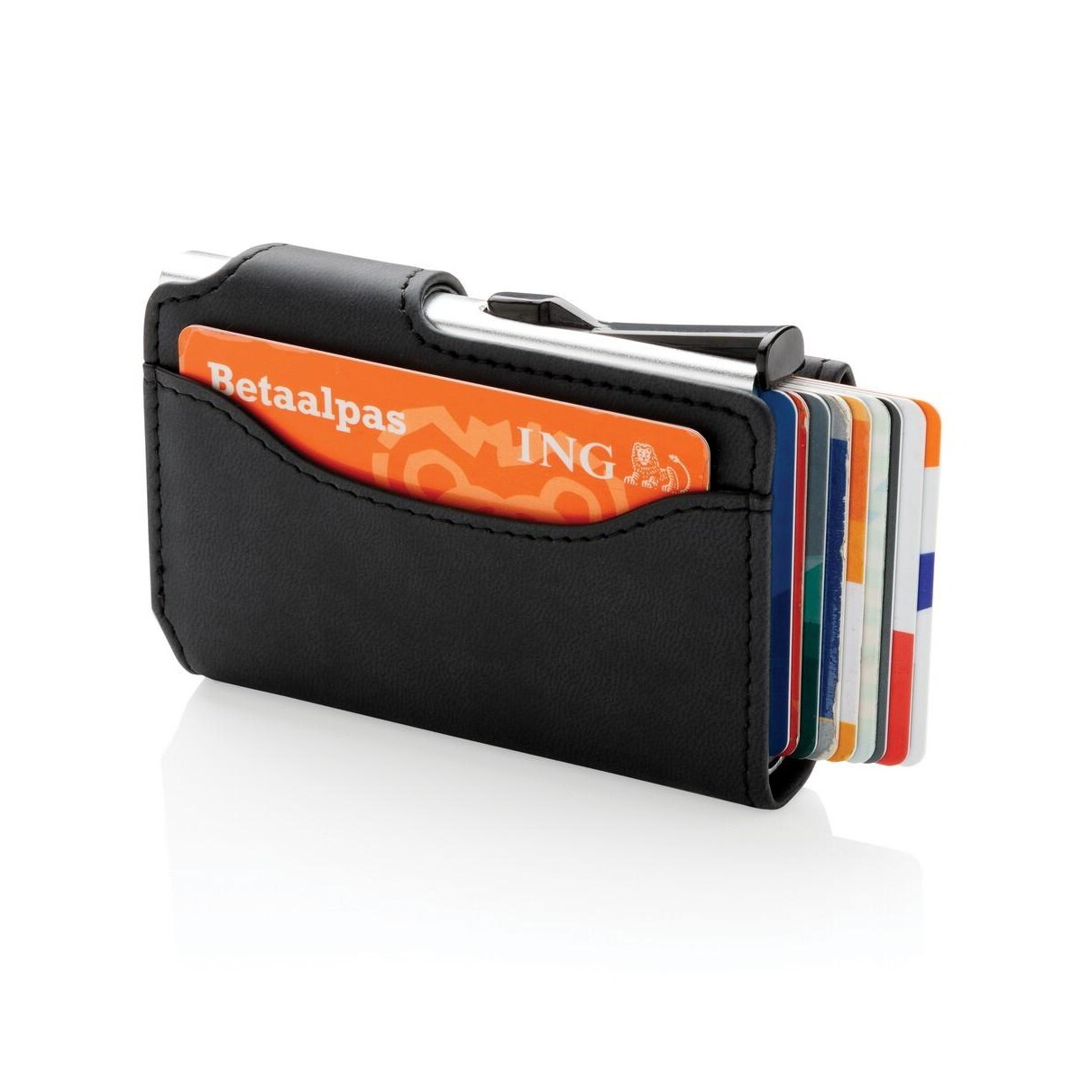 Portfele z logo – etui na karty kredytowe, portfel, ochrona rfid P850.341__B_4 Etui na karty kredytowe, portfel, ochrona RFID P850.341__B_4