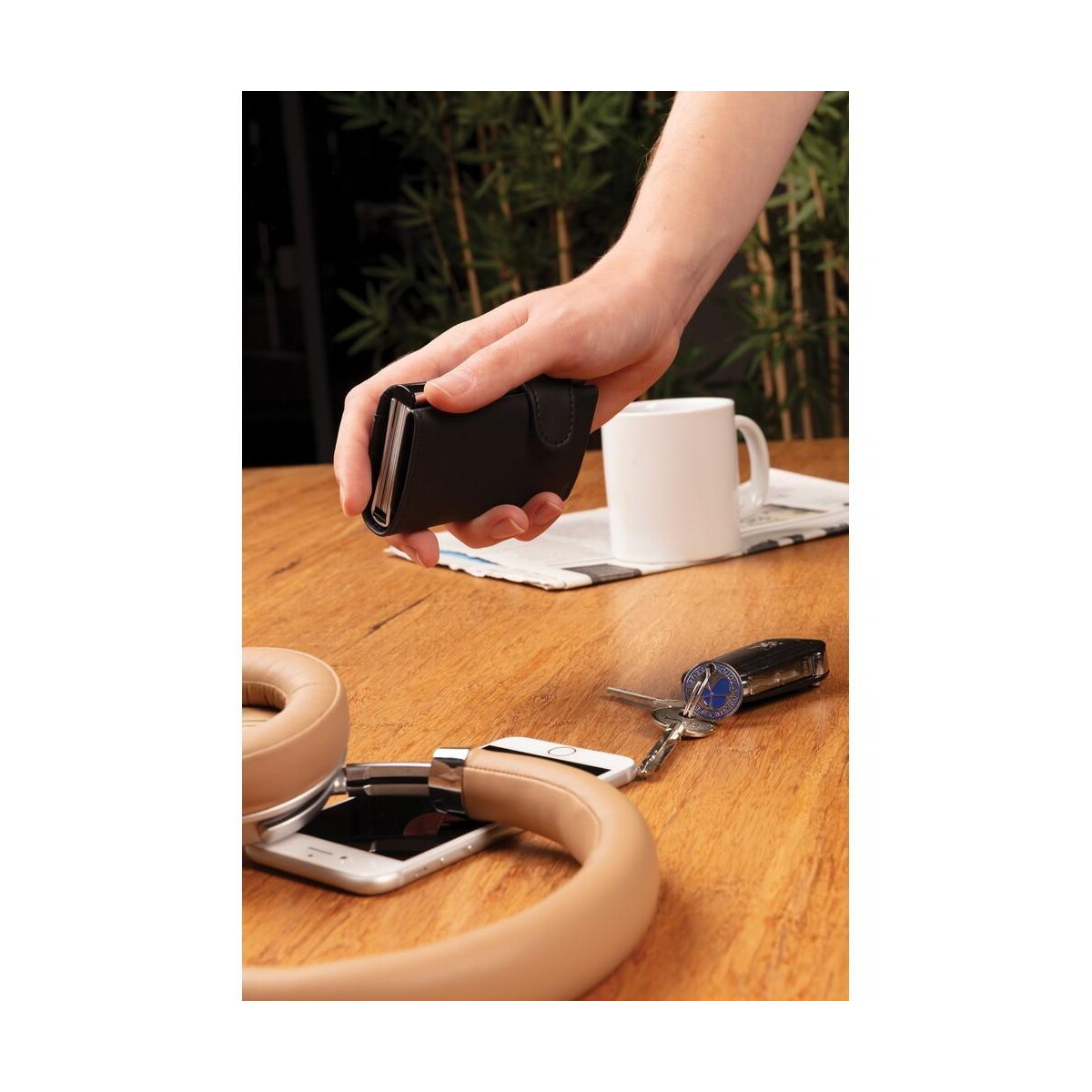 Portfele z logo – etui na karty kredytowe, portfel, ochrona rfid P850.341__M_400 Etui na karty kredytowe, portfel, ochrona RFID P850.341__M_400