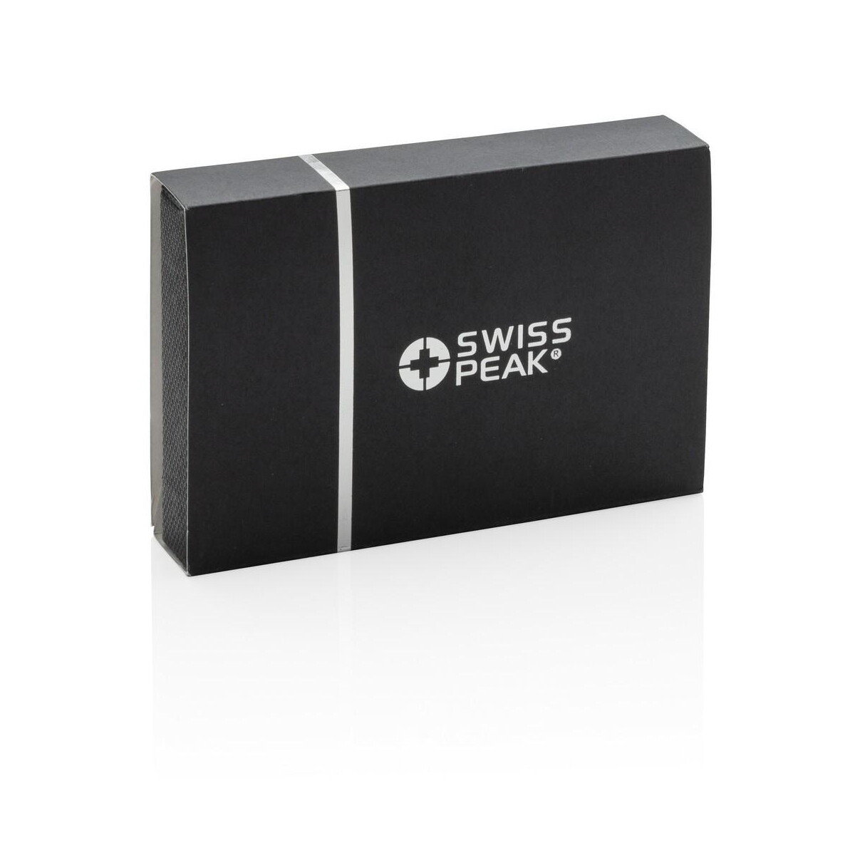 Portfele z logo – etui na karty kredytowe swiss peak, ochrona rfid P820.420__B_7 Etui na karty kredytowe Swiss Peak, ochrona RFID P820.420__B_7