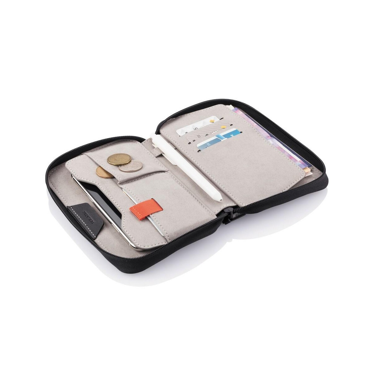 Portfele z logo – etui na paszport P705.821__B_4 Etui na paszport P705.821__B_4
