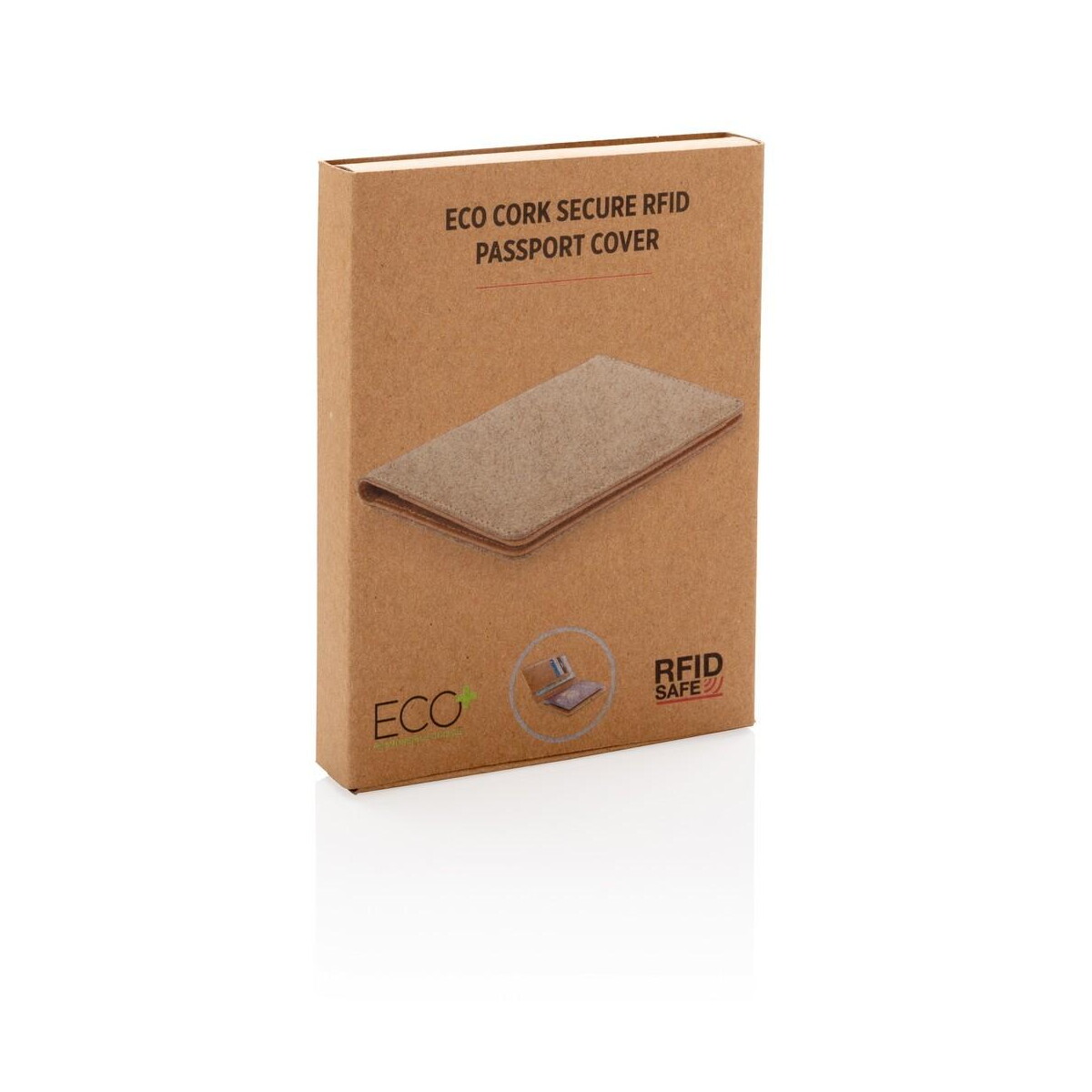 Portfele z logo – korkowe etui na karty kredytowe i paszport, ochrona rfid P820.459__B_6 Korkowe etui na karty kredytowe i paszport, ochrona RFID P820.459__B_6