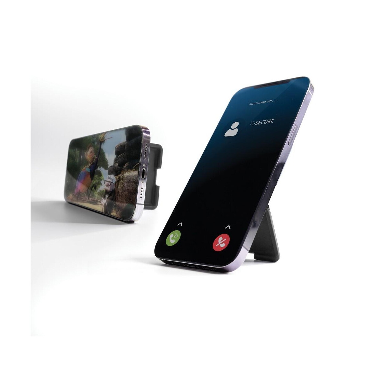 Portfele z logo – magnetyczny portfel do telefonu c-secure P820.9901__B_11 Magnetyczny portfel do telefonu C-Secure P820.9901__B_11