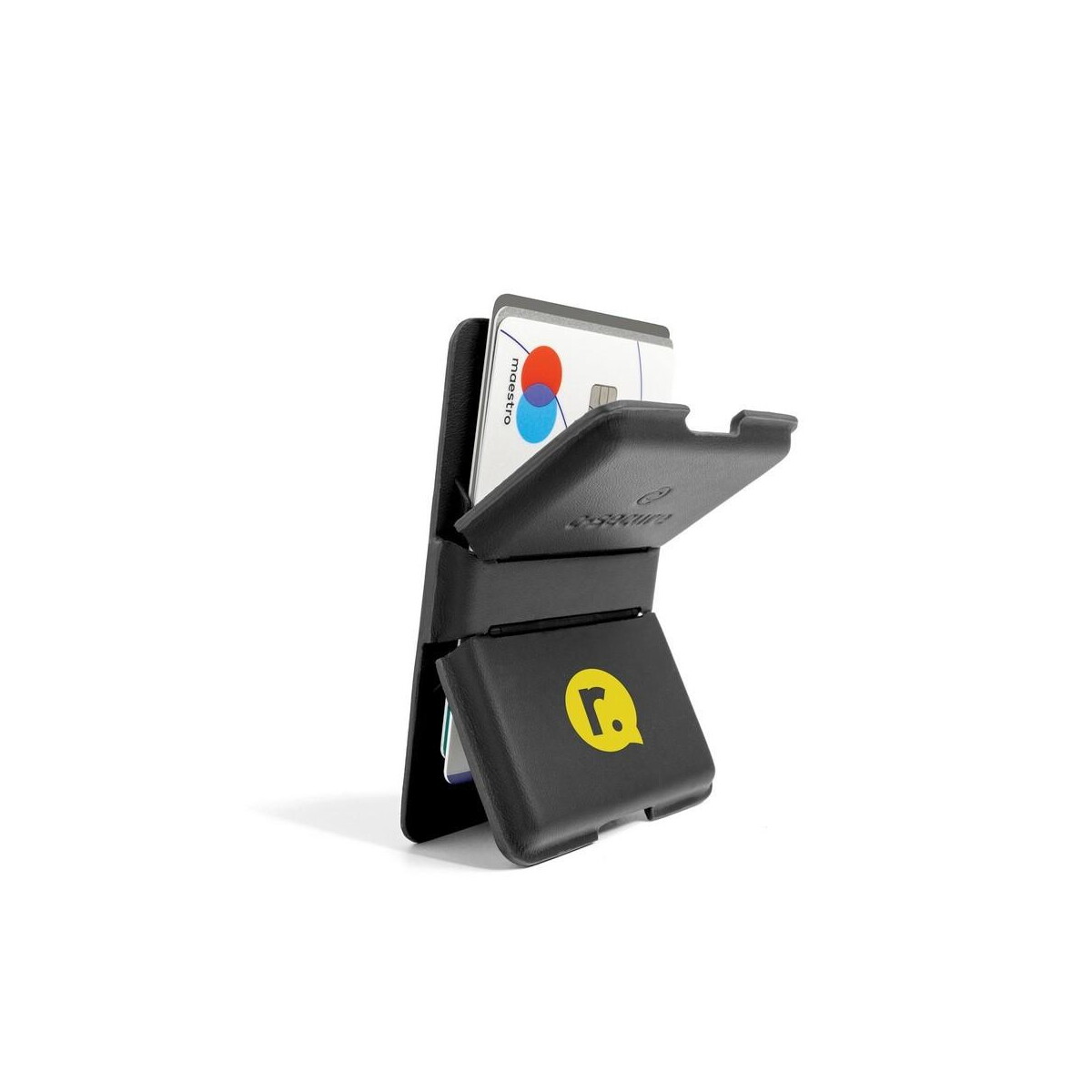 Portfele z logo – magnetyczny portfel do telefonu c-secure P820.9901__D_100 Magnetyczny portfel do telefonu C-Secure P820.9901__D_100