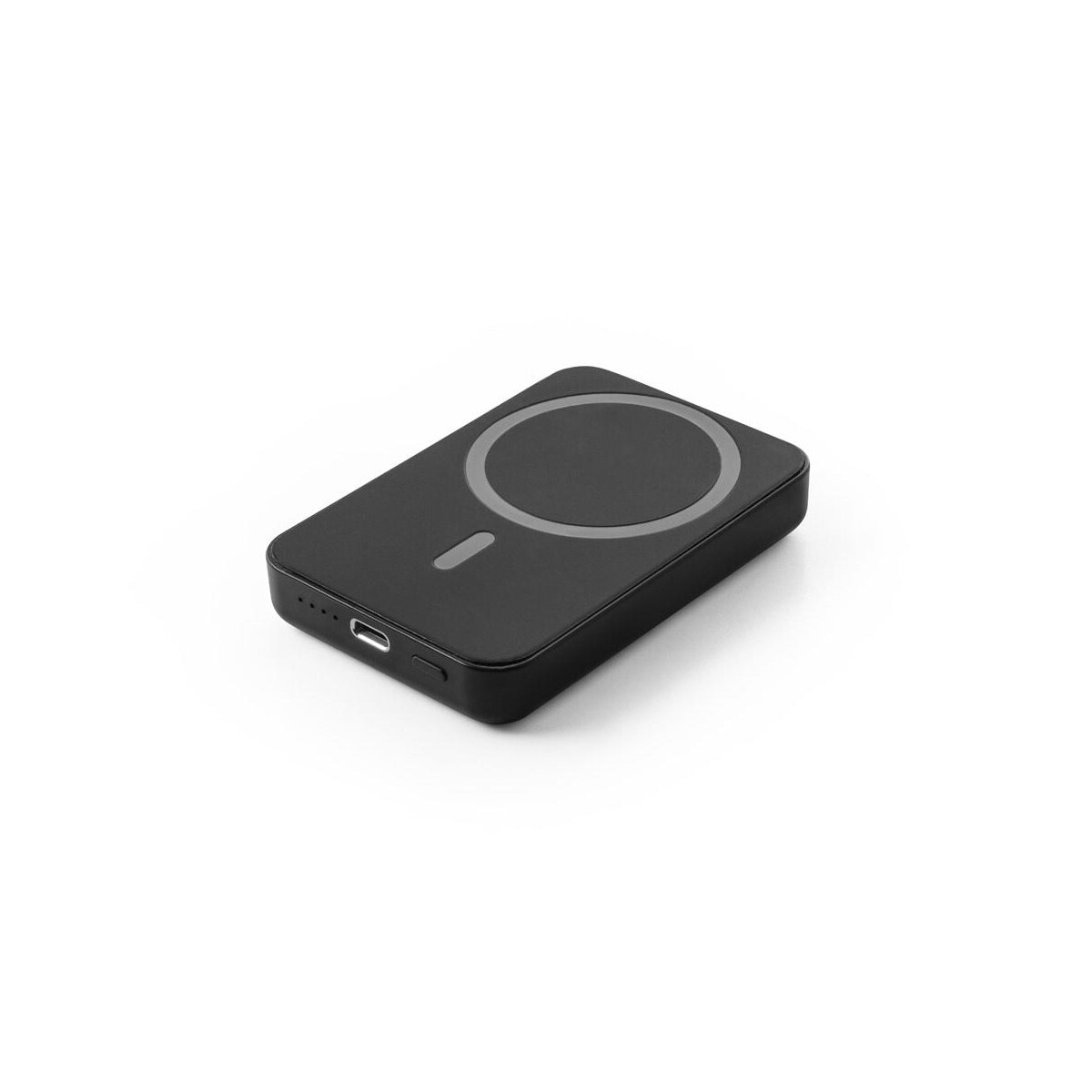 Powerbanki z logo – ampere 5. magnetyczny power bank 5 000 mah z superszybką ładowarką bezprzewodową 15 w wykonany w abs pochodzącego z recyklingu (100% rabs) 97166_103 AMPERE 5. Magnetyczny power bank 5 000 mAh z superszybką ładowarką bezprzewodową 15 W wykonany w ABS pochodzącego z recyklingu (100% rABS) 97166_103