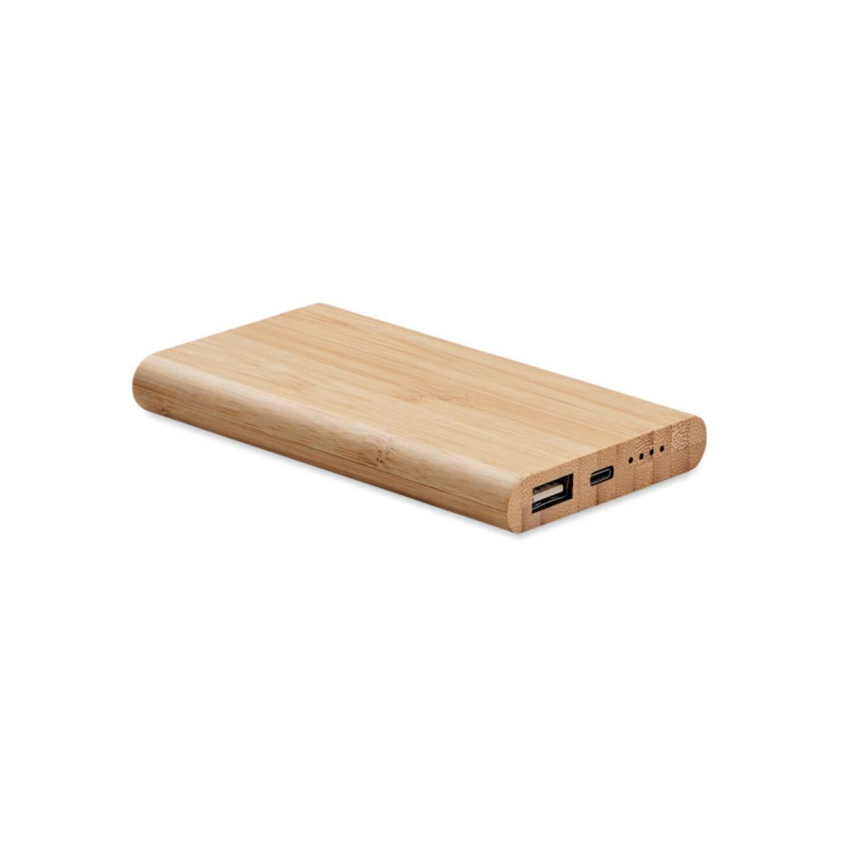 Powerbanki z logo – bambusowy power bank 4000 mah arenapower c mo6814-40 Bambusowy power bank 4000 mAh ARENAPOWER C mo6814-40