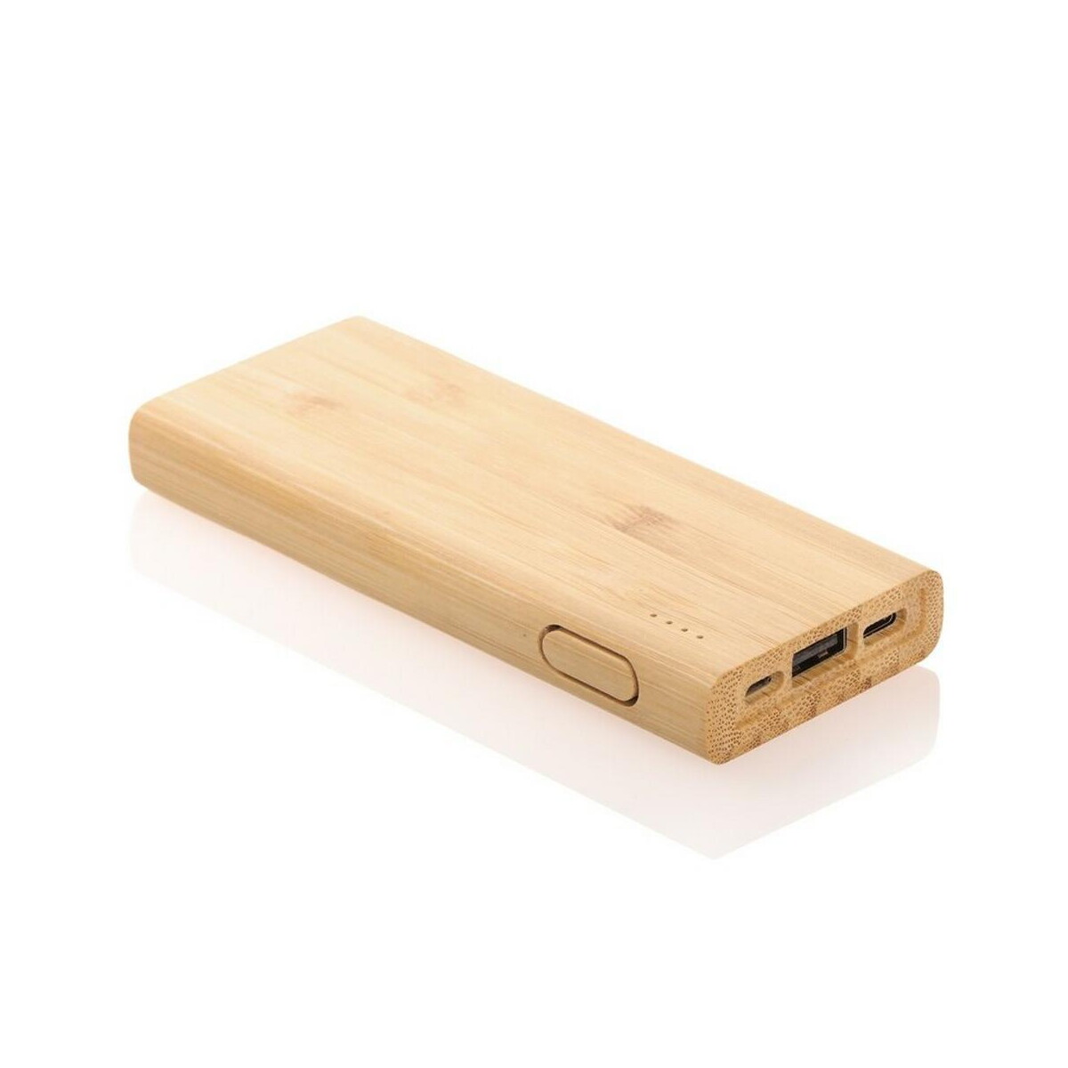 Powerbanki z logo – bambusowy power bank 5000 mah b’right | posey V0347-17_AAA01 Bambusowy power bank 5000 mAh B'RIGHT | Posey V0347-17_AAA01
