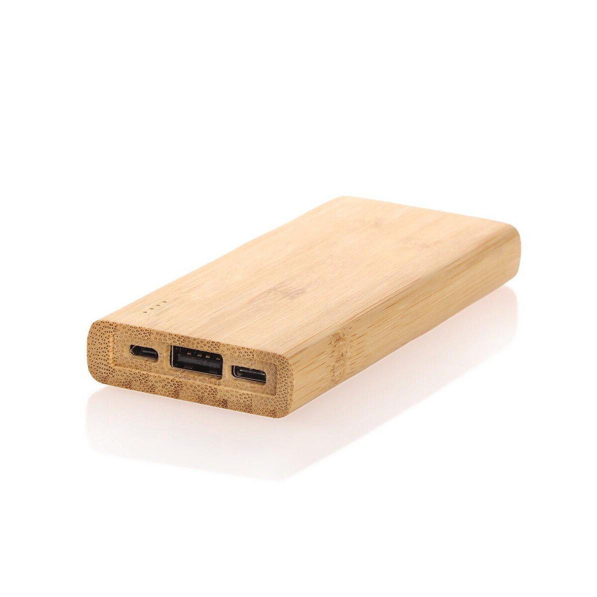 Powerbanki z logo – bambusowy power bank 5000 mah b’right | posey V0347-17_AAA02 Bambusowy power bank 5000 mAh B'RIGHT | Posey V0347-17_AAA02