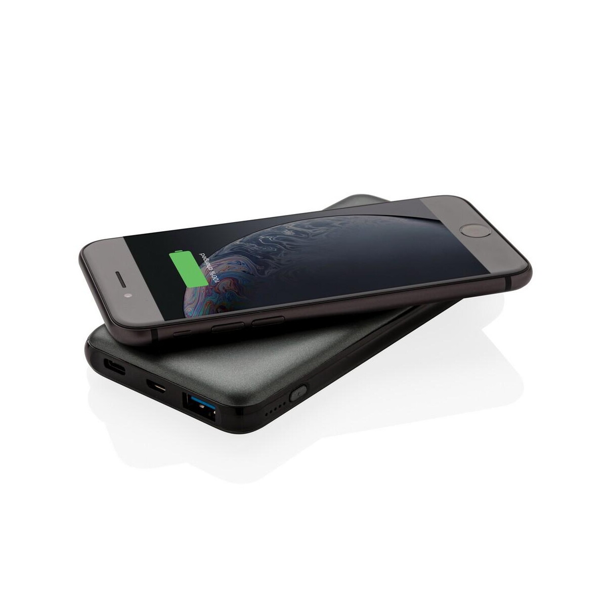 Powerbanki z logo – bezprzewodowy power bank 10000 mah z pd P322.142__B_2 Bezprzewodowy power bank 10000 mAh z PD P322.142__B_2