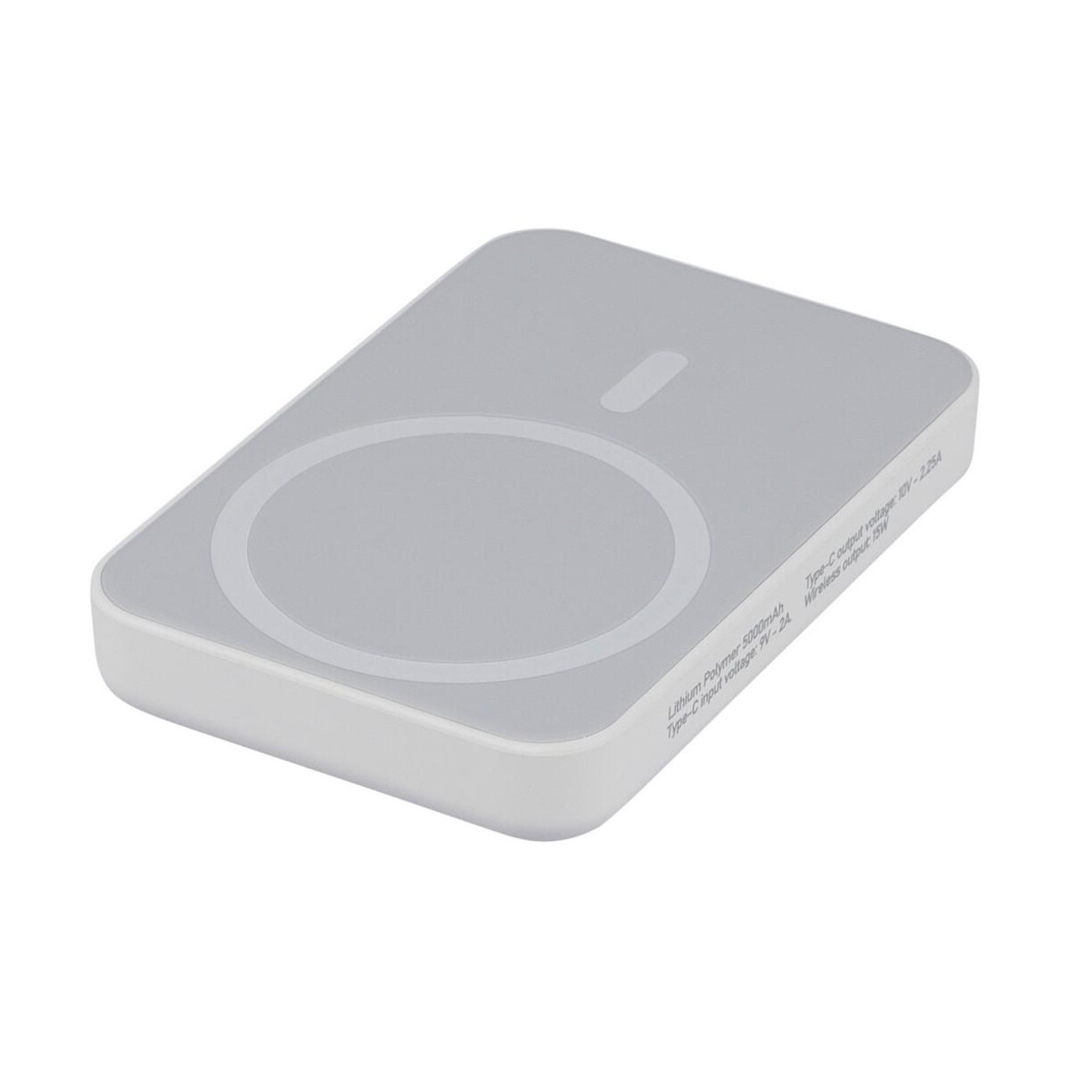 Powerbanki z logo – bezprzewodowy power bank 5000 mah VB101-02_AAA07 Bezprzewodowy Power Bank 5000 mAh VB101-02_AAA07