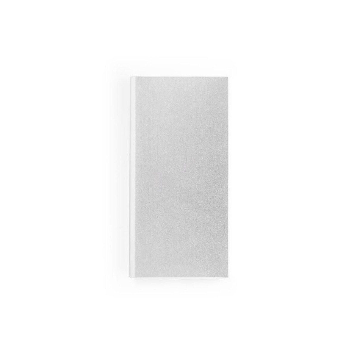 Powerbanki z logo – clerk. power bank 8 000 mah z panelem słonecznym z aluminium pochodzącego w 100% z recyklingu 97137_127-b CLERK. Power bank 8 000 mAh z panelem słonecznym z aluminium pochodzącego w 100% z recyklingu 97137_127-b