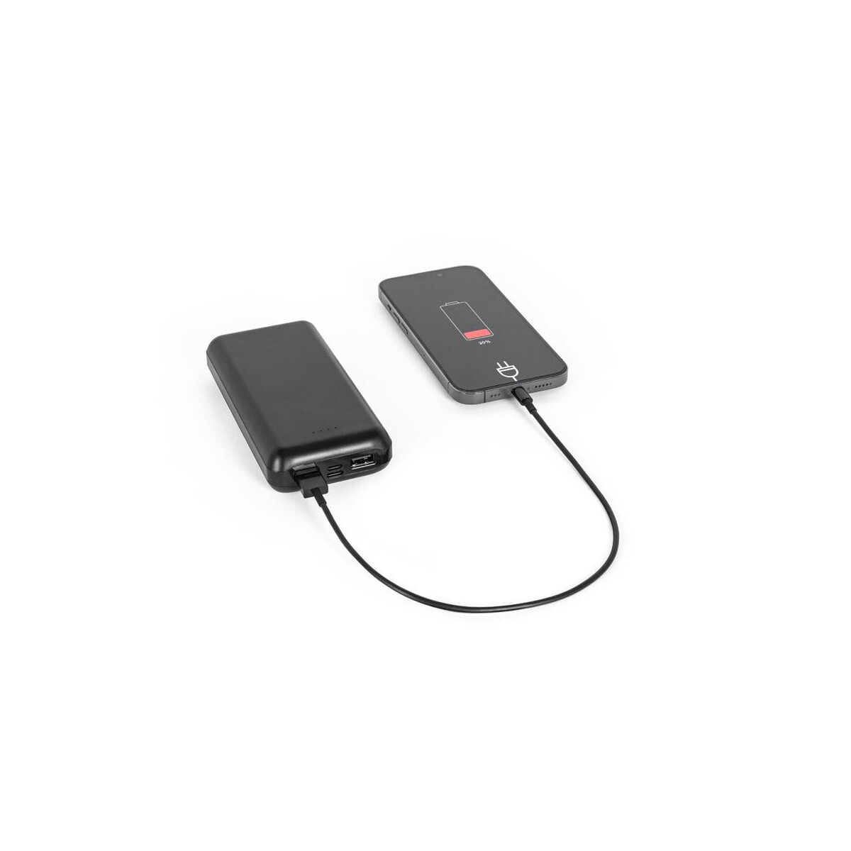 Powerbanki z logo – leakey 20. power bank 20’000 mah wykonany w abs pochodzącego z recyklingu (100% rabs) 97199_103-b LEAKEY 20. Power bank 20'000 mAh wykonany w ABS pochodzącego z recyklingu (100% rABS) 97199_103-b